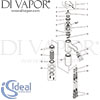 Ideal Standard Jasper Morrison High Vessel Basin Bathroom Tap Spare Parts